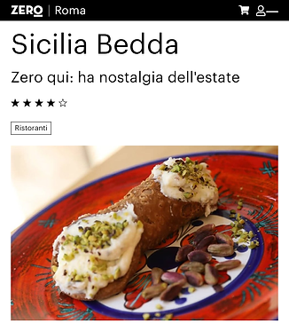 Sicilia Bedda, ristorante siciliano a Roma: storia e cucina - Gambero Rosso